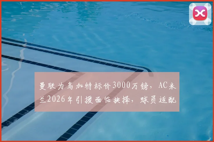 曼联为乌加特标价3000万镑,AC米兰2026年引援面临抉择,球员适配性深度分析